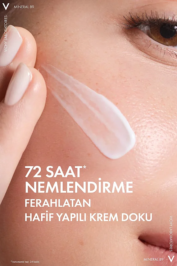 Vichy Mineral 89 72 Saat Nemlendiren Hafif Yapılı Yüz Bakım Kremi 40 ml - 3
