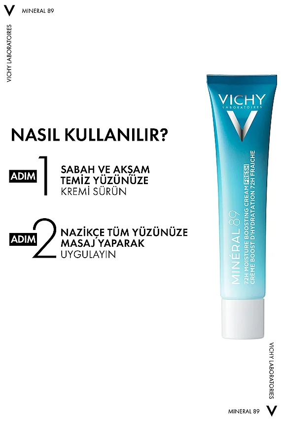 Vichy Mineral 89 72 Saat Nemlendiren Hafif Yapılı Yüz Bakım Kremi 40 ml - 7