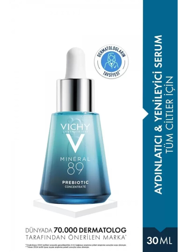 Vichy Mineral 89 Probiyotik Aydınlatıcı Yenileyici ve Onarıcı Serum 30 ml - Vichy