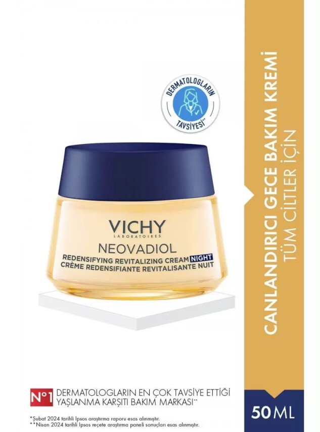 Vichy Neovadiol Peri-Menopause Gece Bakım Kremi 50 ml - Vichy
