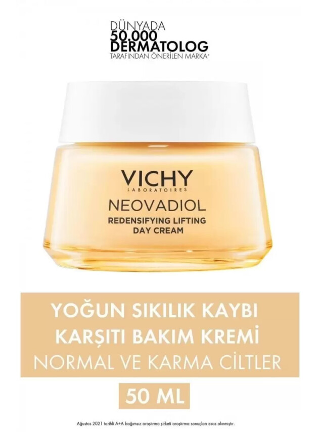 Vichy Neovadiol Peri-Menopause PNM Gündüz Bakım Kremi 50ml -Normal ve Karma Ciltler- - Vichy