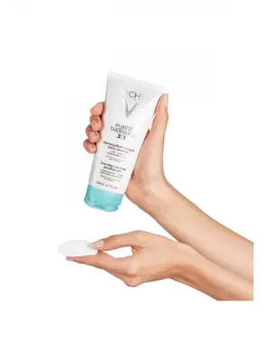 Outlet - Vichy Purete Thermale 3in1 Cleanser 200 ml - Yüz Temizleyici - 2