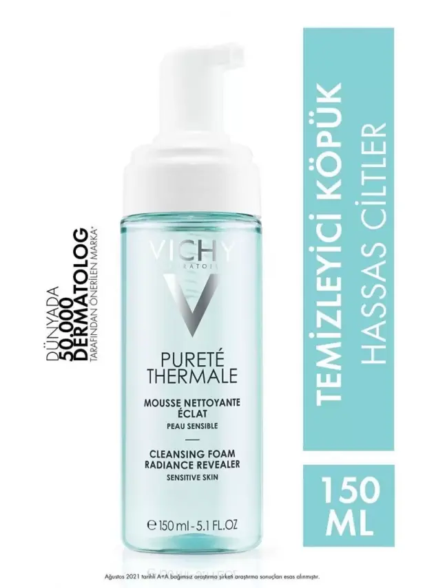 Vichy Purete Thermale Yüz Temizleme Köpüğü 150 ml - 1