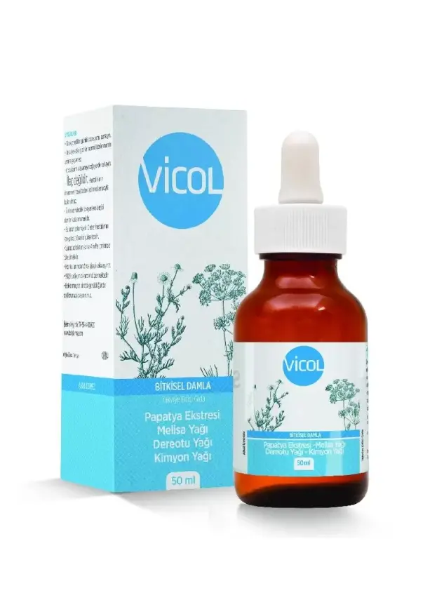 Vicol Bitkisel Damla 50 ml - 1