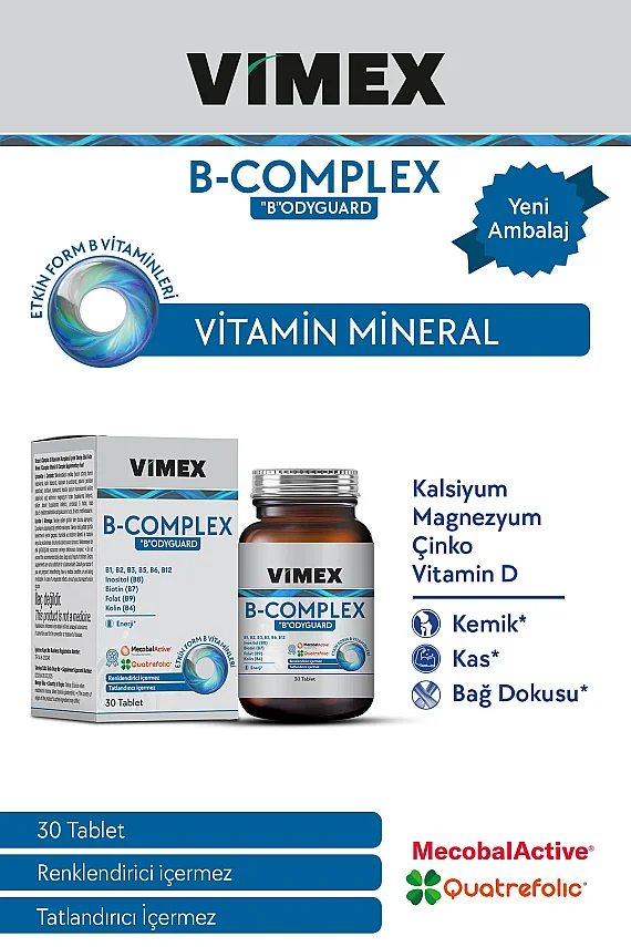 Vimex B-Complex 30 Tablet - 2