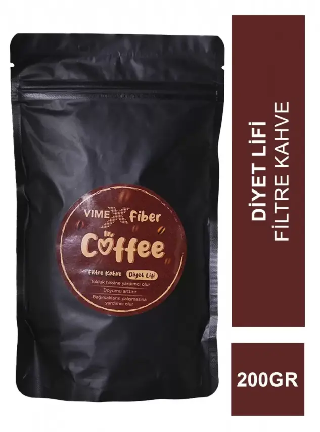 Vimex Fiber Filtre Coffee ( Diyet Lifi ) 200 gr - 1