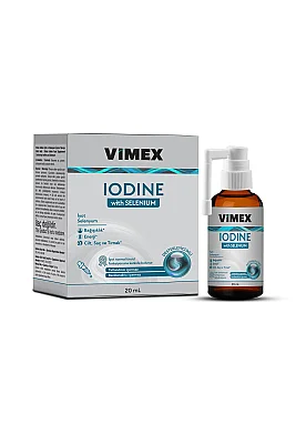 Vimex Iodine With Selenium Damla 20 Ml - İyot, Selenyum - Vimex