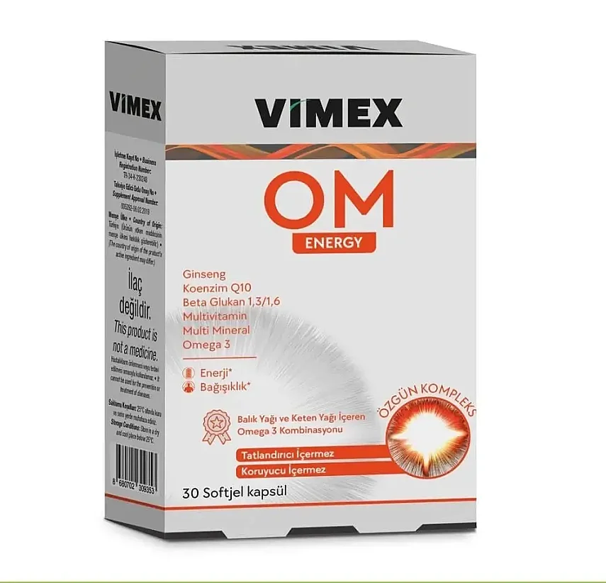 Vimex-Om 30 Kapsül - 1