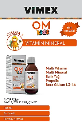 Vimex-Om Kids Şurup 150 ml - 2