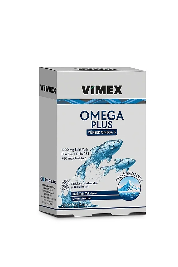 Vimex Omega Plus 30 Softgel - 1