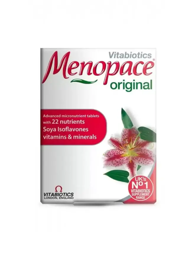 Outlet - Vitabiotics Menopace Original 30 Tablet - 1