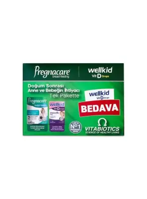 Vitabiotics Pregnacare Breast-Feeding 56 Tablet + Wellkid Vitamin D3 20ml - 2
