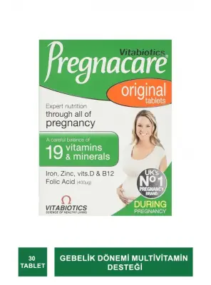 Vitabiotics Pregnacare Original 30 Tablet - VITABIOTICS