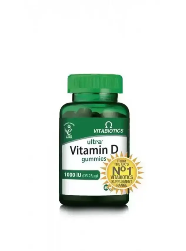 Vitabiotics Ultra Vitamin D Gummies 50 Çiğnenebilir Kapsül - 1