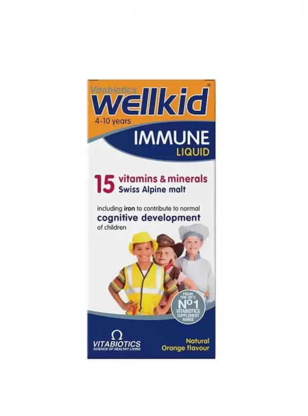 Vitabiotics Wellkid Immune Liquid Sıvı Takviye 150 ml - 1