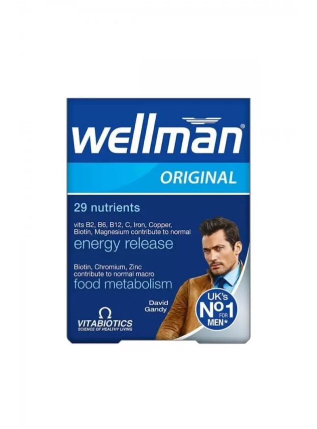 Vitabiotics Wellman Original 30 Tablet - VITABIOTICS