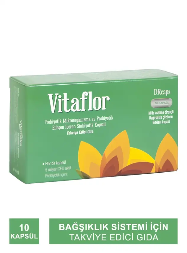 Vitaflor Probiyotik 10 Kapsül - 1