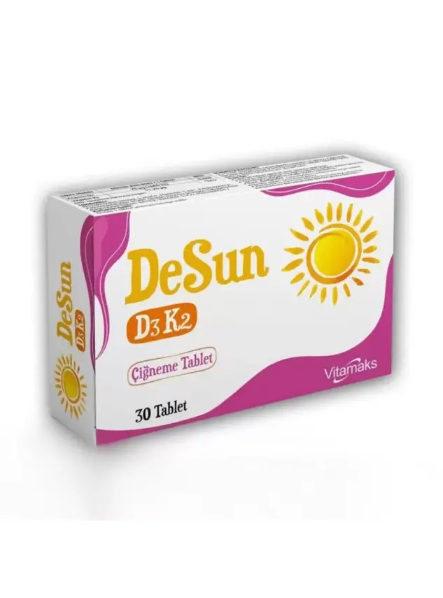 Vitamaks Desun D3K2 30 Tablet - 2