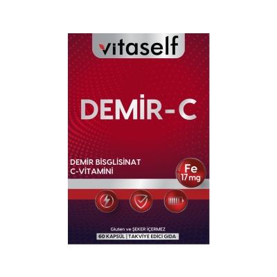 Vitaself Demir C 60 Kapsül - Vitaself