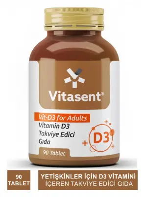 Vitasent D3 Vitamini 90 Tablet - 2