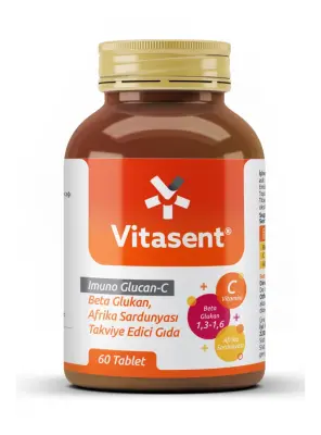 Vitasent İmuno Glukan C 60 Tablet - 1