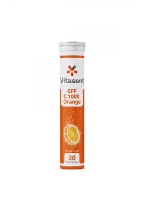 Vitasent Vitamin C 1000 20 Efervesan Tablet - 1