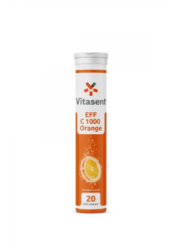 Vitasent Vitamin C 1000 20 Efervesan Tablet - 1