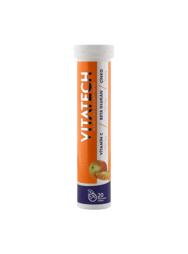 Vitatech C Vitamini Efervesan Tablet 20 Adet - 1