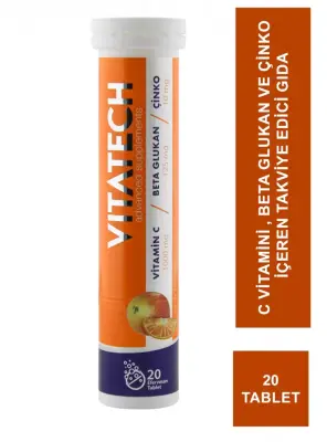Vitatech C Vitamini Efervesan Tablet 20 Adet - 2