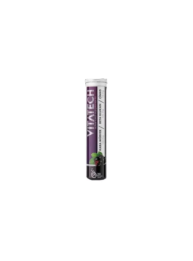 Vitatech Karamürver Efervesan Tablet 20 Adet - 1