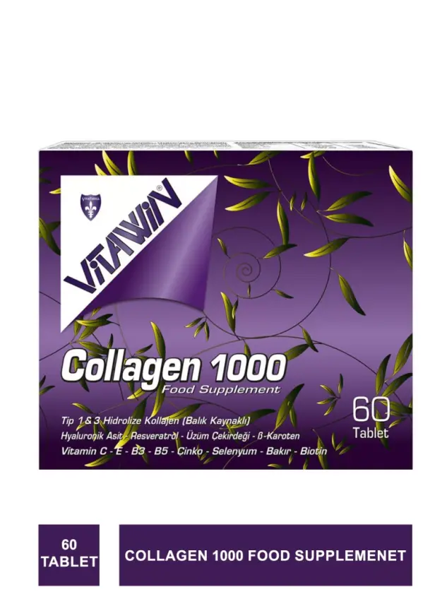 Vitawin Kolajen & Hyaluronik Asit 60 Tablet - 2