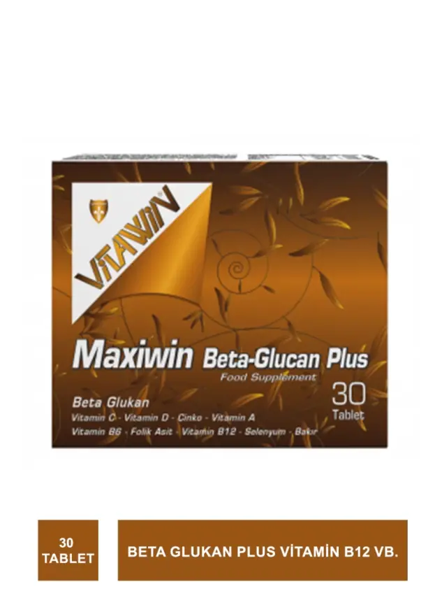 Vitawin Maxiwin Beta Glucan Plus 30 Tablet - 2