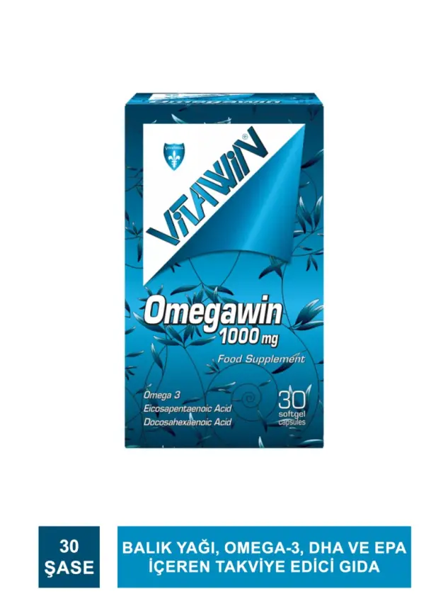 Outlet - Vitawin Omegawin 1000 mg Omega 3 30 Kapsül - 2