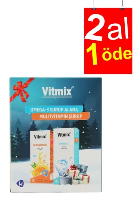 Vitmix Kofre - Omega-3 100 ml & Multivitamin 100 ml - 2AL1ÖDE - 1