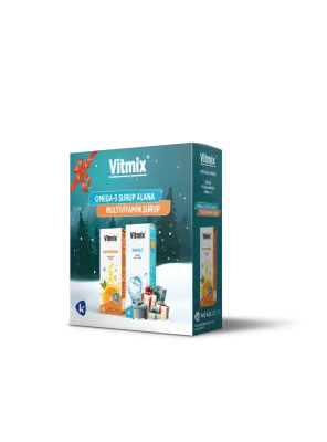 Vitmix Kofre - Omega-3 100 ml & Multivitamin 100 ml - 1