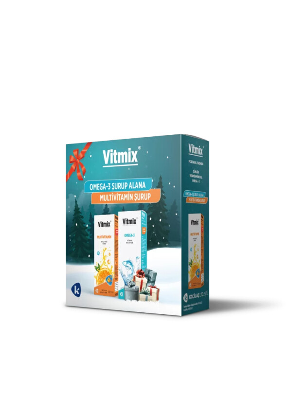 Vitmix Kofre - Omega-3 100 ml & Multivitamin 100 ml - Koç İlaç