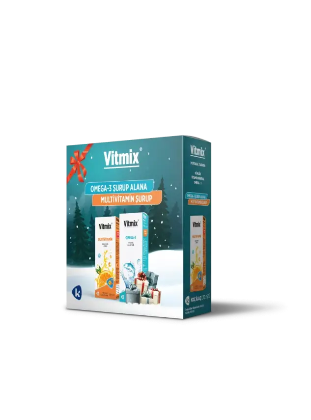 Vitmix Kofre - Omega-3 100 ml & Multivitamin 100 ml - 1