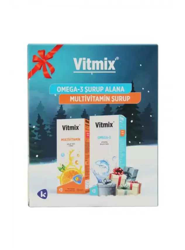 Vitmix Kofre - Omega-3 100 ml & Multivitamin 100 ml - 2