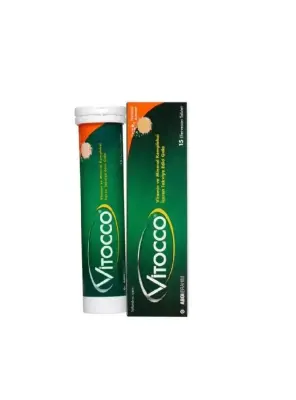 Vitocco Vitamin Mineral İçeren Takviye Edici Gıda 15 Efervesan Tablet - Abdi İbrahim