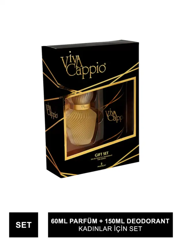 Viva Cappio Women 60 ml Edt + 150 ml Deodorant - 1