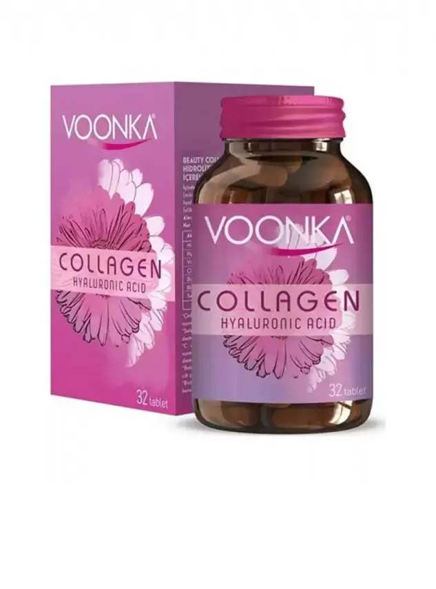 Voonka Beauty Collagen Hyaluronic Acid 32 Tablet - 1