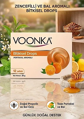 Voonka C Vit Portakal Bitkisel 12 Drops - Voonka