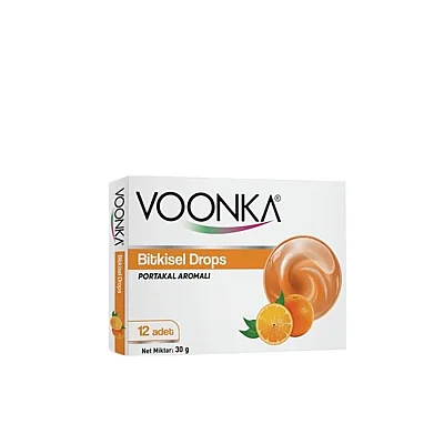 Voonka Pastil Portakal C Vitamini Bitkisel 12 Drops - Voonka