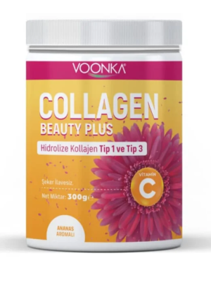 Voonka Collagen Beauty Plus - Ananas Aromalı - 300gr - Voonka