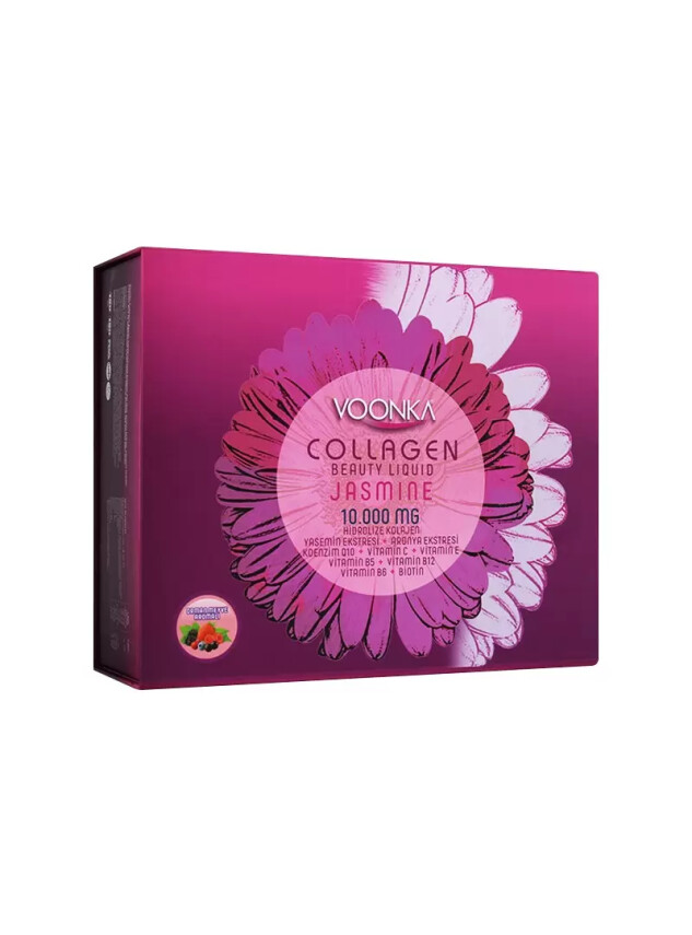 Voonka Collagen Jasmine 10000mg - Orman Meyveli - 30x50ml - Voonka