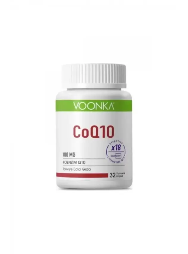Voonka CoQ10 100mg 32 Kapsül - 1
