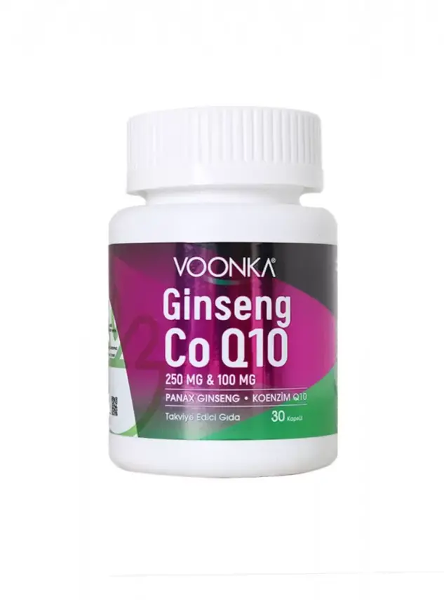 Voonka Ginseng Coenzyme Q10 30 Kapsül - 1