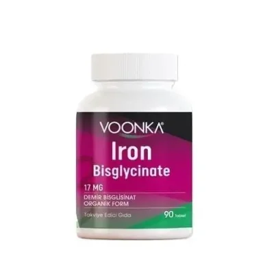 Voonka Iron Bisglycinate Demir 90 Kapsül - Voonka