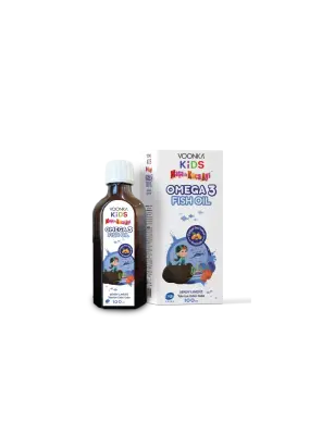 Voonka Kids Omega 3 Fish Oil - Maşa ile Koca Ayı 100ml - Voonka