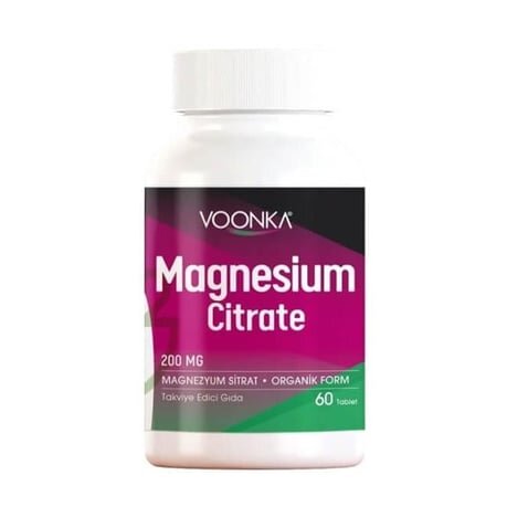 Outlet - Voonka Magnesium Citrate 60 Kapsül - 1